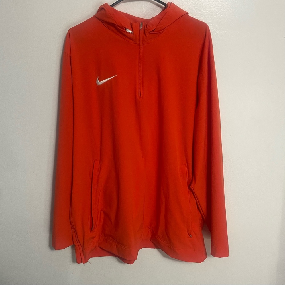 Nike 1/4 Zip Windbreaker Football Coaches Jacket Size XL
